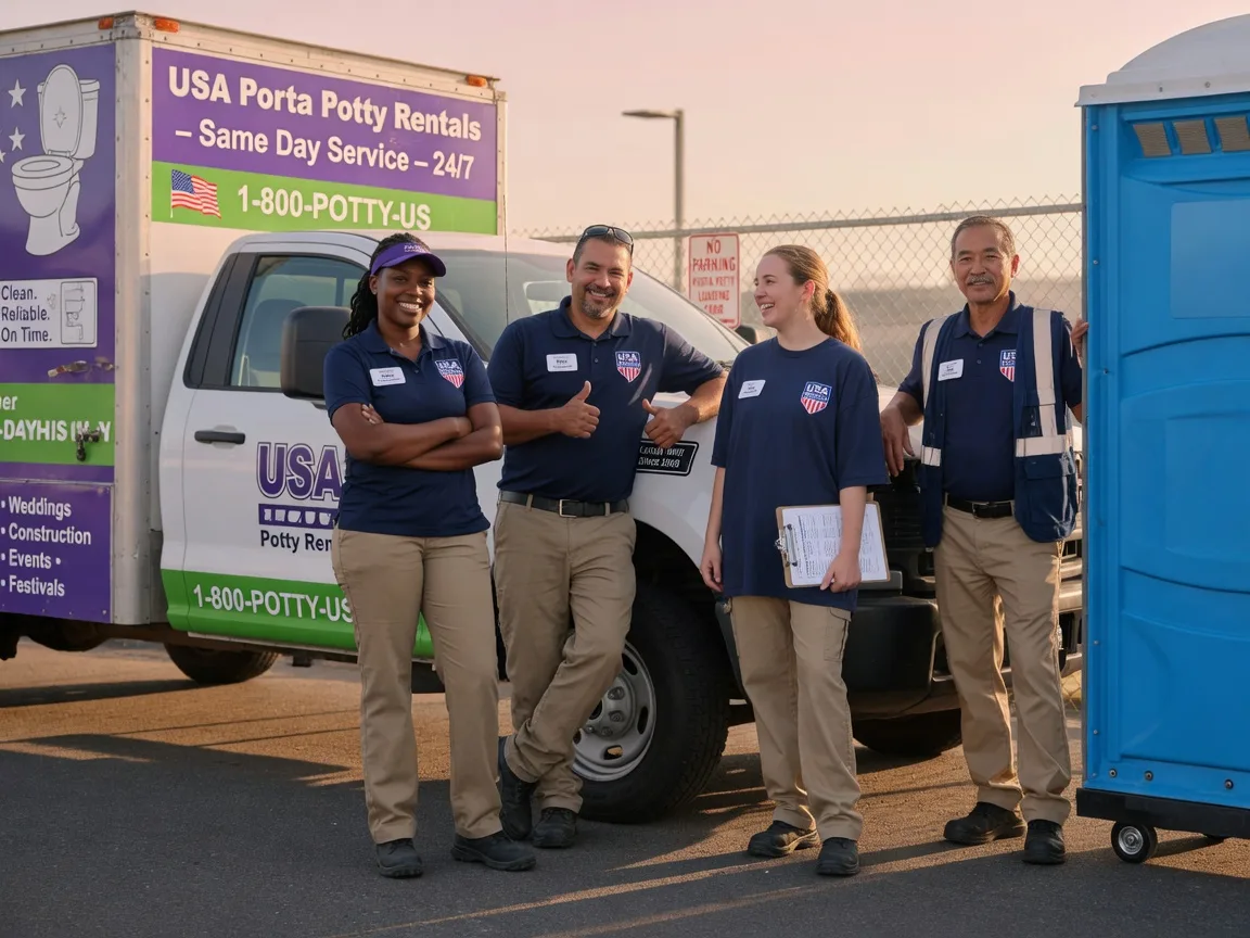 Porta Potty Rental company in Port Allen, LA